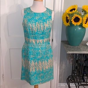 Just Taylor Turquoise Sexy Cutout Dress Size 10